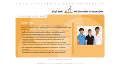 Desktop Screenshot of krankengymnastik-mooswald.de